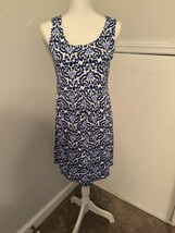 Charter Club Petite Medium Printed Dress sleeveless tank NWOT - $22.91