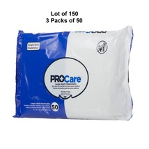 ProCare Adult Wipe, Washcloth Personal Cleansing Wipe Scented 8 x 12&quot;, 1... - $22.76