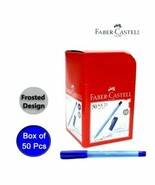 Faber-Castell Classic Ballpoint Pen NX 23 0.5mm Blue Ink Point Ball Pen- 50Pcs - $38.56