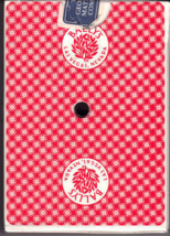 BALLY&#39;S Las Vegas Playing Cards, Vintage Red, marked used w/ hole - £2.95 GBP