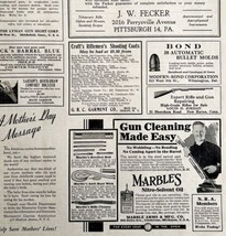 1931 Gun Advertisements Mixed Full Page Firearms Accessories Fecker LGADYC4 - £23.42 GBP