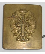 Vintage Spanish Civil War 1898 Military Cereceda Eagle Cross Crown Brass... - $1,089.37 MXN