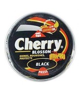 Cherry Blossom Black Shoe Boot Polish Rich Shine Leather Nourish Shoes 40gm - $5.59