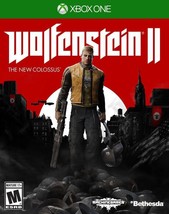 Wolfenstein II The New Colossus - Microsoft Xbox One XONE XB1 X1 Video Game - £8.91 GBP