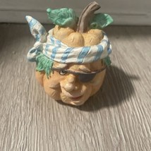 Halloween Pumpkin Pirate Figurine By Shining Bright 1997 Vtg - £3.95 GBP