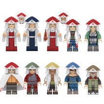 Naruto The Hokage Raikage Kazekage Mizukage Tsuchikage 10pcs Minifigure Bricks - $21.49
