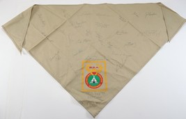 1994 Signed National Camping School FFA Boy Scouts of America BSA Neckerchief - £10.78 GBP