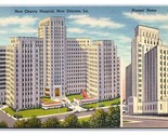New Charity Hospital new Orleans Louisiana LA UNP Linen Postcard Y6 - £2.37 GBP