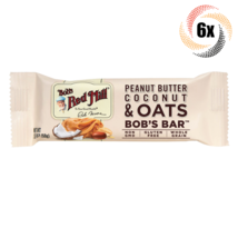 6x Bars Bob's Red Mill Peanut Butter Coconut & Oats Bar | Gluten Free | 1.76oz - $20.33