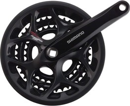Black Shimano Tourney A073 7/8-Speed Sq.Are Crankset, 170Mm, 30/39/50T. - £57.94 GBP