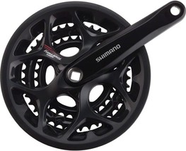 Black Shimano Tourney A073 7/8-Speed Sq.Are Crankset, 170Mm, 30/39/50T. - $1,493.43 MXN