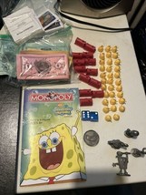 Nickelodeon Spongebob Squarepants Monopoly Collectors Edition 2005  For Parts - £7.61 GBP