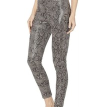 Blank NYC Vegan Faux Leather Snakeskin Pull On Legging Mid Rise Cropped Size 30 - £29.05 GBP