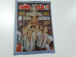 old magazine  Solofutbol Argentina Campeon America N420 1993 Argentina  - $21.78