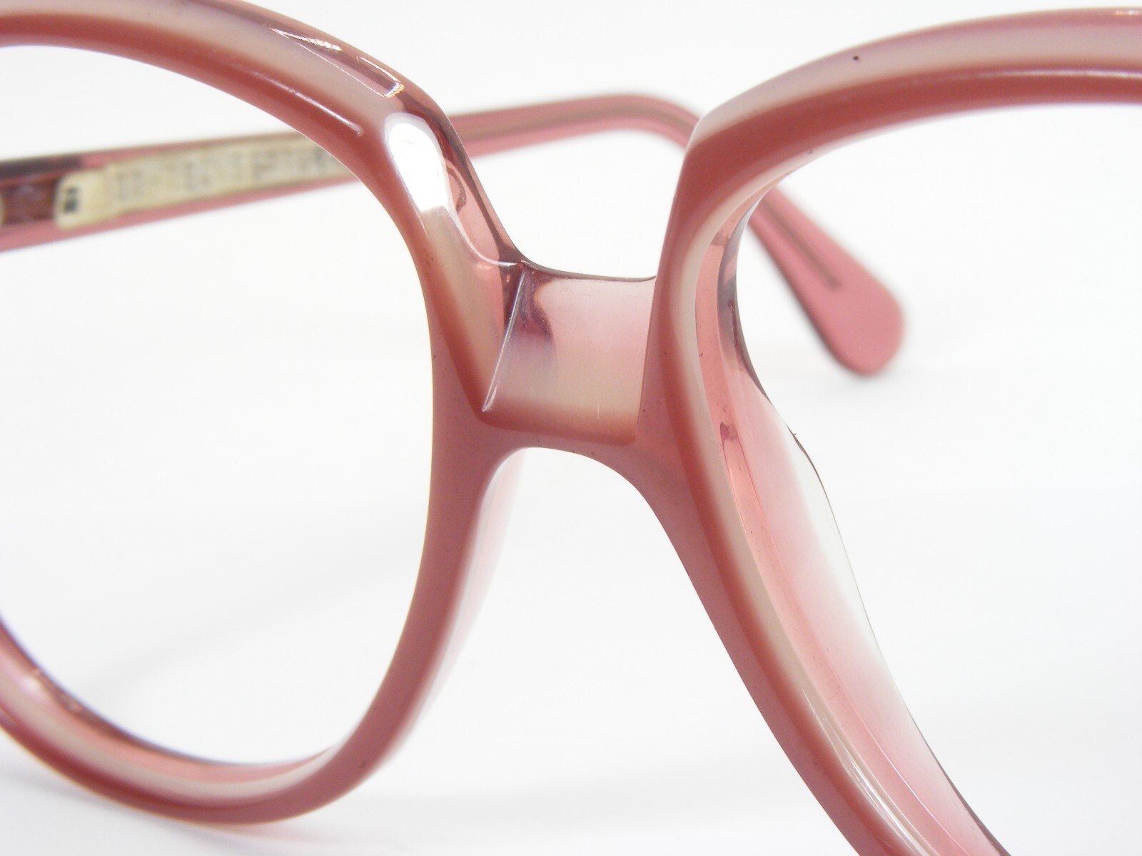 Lunettes Vintage MENRAD 260-194 Mauve Toasté UNIQUE RARE 56-16-135mm (NOTES) Item image 9