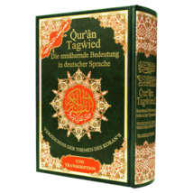 Tajweed Quran With German Translation and Transliteration [Hard Cover] - £47.97 GBP