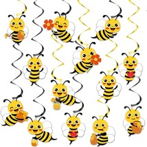 84 Pcs Bee Party Decorations Bumble Bee Baby Shower Birthday Party Decorations H - £22.95 GBP