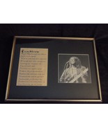 BOB MARLEY TRENCHTOWN  FRAMED ART PIECE  25&quot; X 19&quot;  DATED 2000 - £39.10 GBP