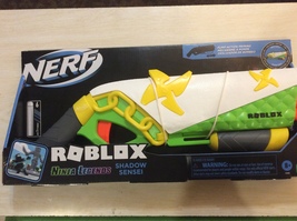 NERF Roblox Ninja Legends Shadow Sensei Pump Action Dart Blaster w/ Darts - £19.65 GBP