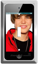 I Pod 4G Screen Justin Bieber Single Light Switch Cover - £8.11 GBP