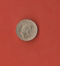 QUEEN ELIZABETH II ONE POUND COIN 1993 ENGLAND  - $6.68
