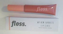 Floss Beauty My New Favorite Lip Gloss LAX Authentic (Box Shelf Wear) 0.... - £5.64 GBP