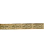Vintage Strand Theatre Tickets, Norwich, Conn/CT - $4.95