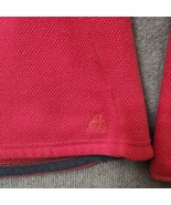 Nike ACG Pullover Womens Large Red Fleece Long Sleeve Half Zip Preppy Hi... - £19.65 GBP