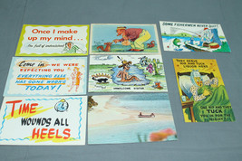 Lot of 8 Vintage Comedic Novelty Postcards #216 - £18.48 GBP