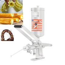 5L Manual Spanish Churros Donut Filling Machine Caramel Jam Filler Dispe... - $449.00