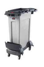 Rubbermaid Commercial Products Slim Jim Rim Trash Can Rim Caddy, Black, ... - $81.05