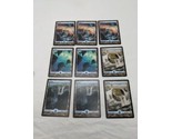 Lot Of (9) MTG Zendikar Full Art Island Basic Land Cards - $6.92