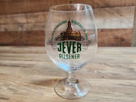 Jever Pilsner German Crystal Beer Glass 16 oz Glass - Home Bar - Man Cave - £10.40 GBP