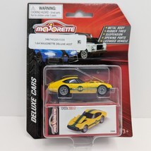 Majorette Deluxe Toyota 2000 GT Yellow Diecast Real Riders Japan JDM Car - $111.28 MXN
