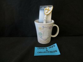 2021 Disney Parks Unlock Your Imagination Key Coffee Mug Cup &amp; Spoon Set   - £43.51 GBP
