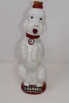 Garnier Liquor White French Poodle Collectible Empty Decanter - €26,23 EUR