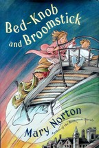 Bed-Knob and Broomstick by Mary Norton / 2000 Harcourt Illustrated Hardcover - £4.54 GBP