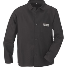 Ironton Flame-Resistant Welding Jacket  Large, Black - $74.99