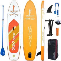 10&#39;6&#39;&#39;/10&#39; × 30&quot; × 6&quot; with Premium SUP Paddle Board Accessories &amp; Backpa... - £245.36 GBP