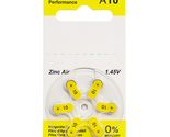 Custom Premium Hearing Aid Batteries Size 10 Zinc Air Mercury-Free 1.45V... - £60.31 GBP+