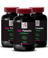 Natural Empowerment - SAW PALMETTO 45% EXTRACT - Quality Living 3 Bottle... - $39.21