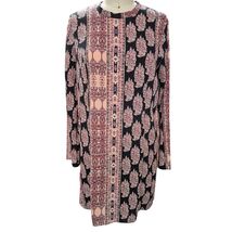 NWT BCBGeneration Colorful 100% Polyester Shift  Open Back Dress Sz L - $39.55