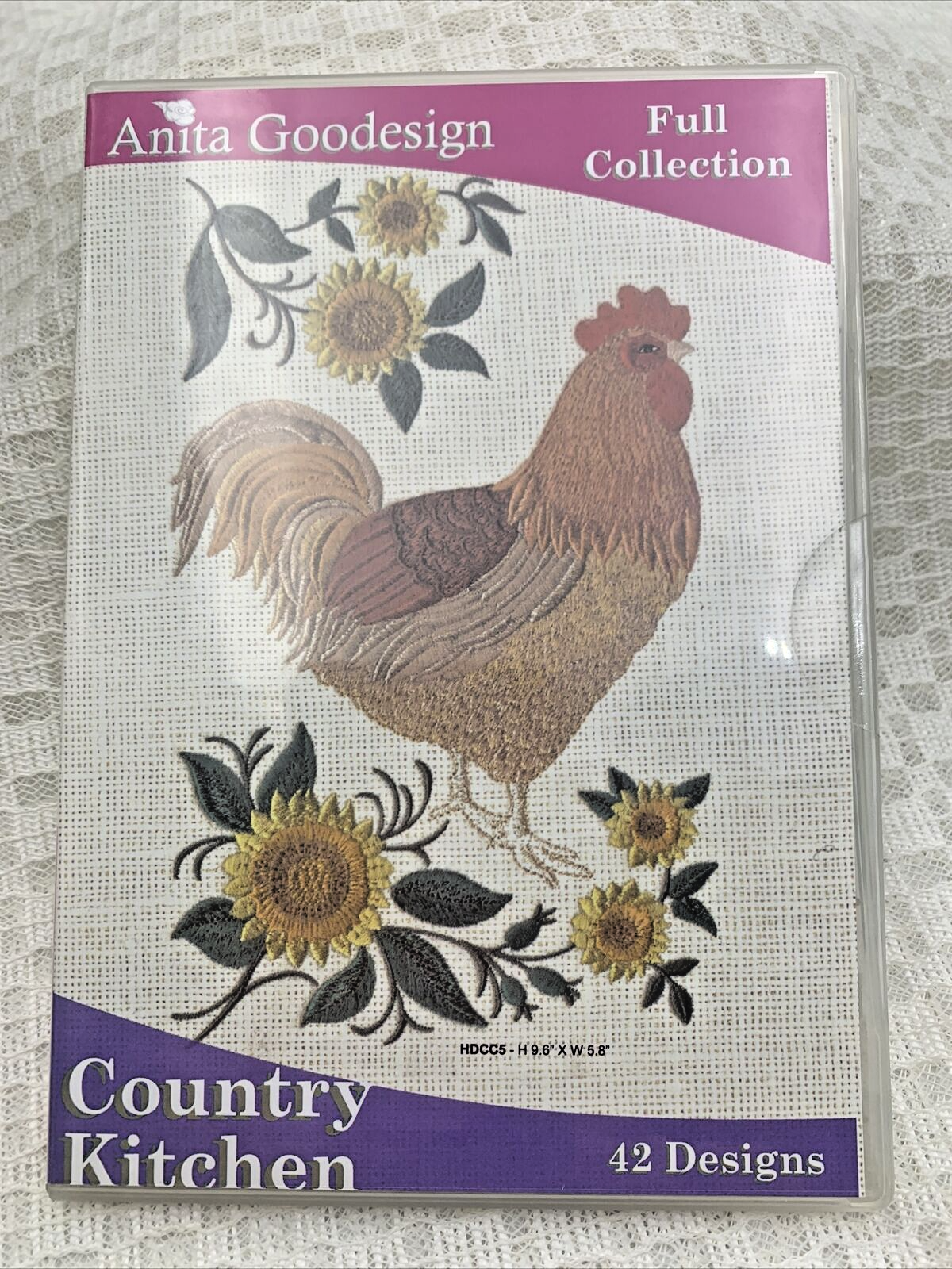 Country Kitchen Embroidery Design Collection - Anita Goodesign CD (39AGHD) - $18.99