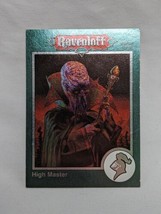Foil TSR Series 1993 Ravenloft High Master Trading Card Silver Border - $59.39