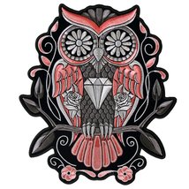 Hot Leathers Owl Patch (Multicolor, 8&quot; Width x 9&quot; Height) - £8.81 GBP