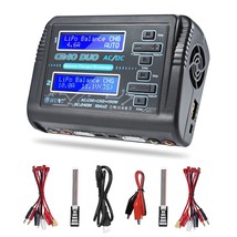 Lipo Battery Charger Dual Rc Lipo Ac150W Dc240W 10A C240 Balance Battery... - £117.24 GBP