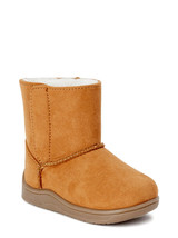 Wonder Nation Cozy Faux Shearling Boot (Infant Girls) Chestnut Size 6 - £19.76 GBP