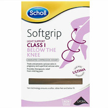 scholl softgrip class 2 Below Knee Compression Hosiery Natural XLarge