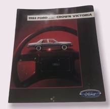 Ford Crown Victoria 1983 Promotional Brochure Guide Vintage - $11.30