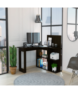 Fresno L-Shaped Computer Desk, Four Shelves - $210.90+